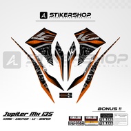 STIKER STRIPING JUPITER MX 135 LC EXCITER 135 2010 - 2015 GRAFIS VARIASI 051