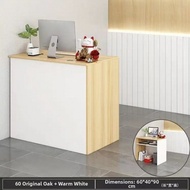 Modern Curved Cashier Counter