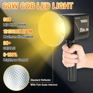 Z60 60W COB LED Video Light with MiniBowens Mount 2500K-7500KHandheldPhotography Fill Light Outdoor 