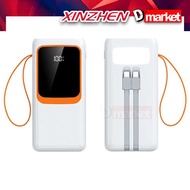 Xinzhen P503 50000mAh Powerbank 22.5W Fast Charging Power Bank Built In Cable Power Bank Large Capac