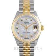 [NEW] Rolex Datejust 31 Automatic White Mother of Pearl Dial Diamond Indexes Jubilee Ladies Watch 278273-0028