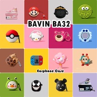 READY STOCK!For BAVIN BA32 Case Casing Soft Silicone Sweet Cute Cartoon Earphone Case Cover NO.2