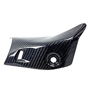 SUKIRACING Carbon Muffler Guard ZX25R ZX-25R 2020-2024 ZX-4R/2023+ Dry Carbon Exhaust Heat Shield Cover Exhaust Pipe Muffler Guard Carbon Fiber Material Twill Gloss Protective Cover