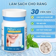 Teeth whitening head for H2OFLOSS water flosser