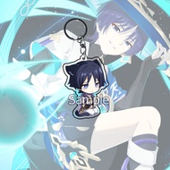 GANTUNGAN Genshin Impact Scaramouche 0X Keychain - Keychain - Key Chain - Anime - Game