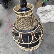 SANGKAR BURUNG RAJUTROTAN KERUCUT KANDANG PERKUTUT TERBAIK MURAH BERKUALITAS SINTETIS