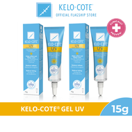 KELO-COTE ®  Kelo Cote / KeloCote Advanced Formula UV SPF30 Scar Gel 15g | Scar Treatment for Keloid Hypertrophic Burn Raised Acne Scars x2