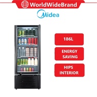 Midea Showcase Chiller (186L) MDRZ262FGG30