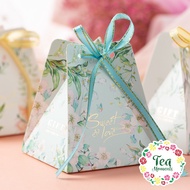 [10 pieces ] Wedding Gift Box Door Gift Kahwin Paper Box Chocolate Biscuit Packaging Box 结婚满月礼物礼盒