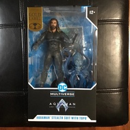 mcfarlane aquaman with topo gold label