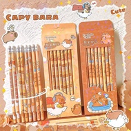 ROSEGOOD 8Pcs Drawing Pencil, Capybara Graffiti/Painting HB Pencil, High-quality With Rubber Head St