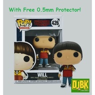 Funko Pop Stranger Things Will 426 w/ Free 0.5mm Protector