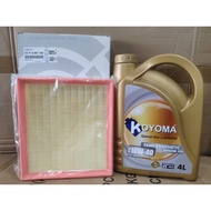 BMW F30, F31,F36 13718507320  LX2077/3 AIR FILTER + KOYOMA 10W40 SEMI  SYNTHETIC ENGINE OIL