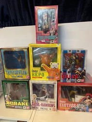 One Piece 海賊王 Figuarts Zero 超新星 基德 霍金斯 X 多雷古 奇拉 波妮 羅 Bepo 培波