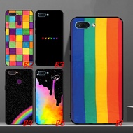 OPPO F5 F3 F1S F1 Plus Soft Phone Case rainbow OPPO F11 Pro F9 Pro R9S Silicone Cover