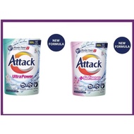 Attack Liquid Ultra Power Detergent 1.4kg//Attack liquid Detergent + Softener 1.4kg
