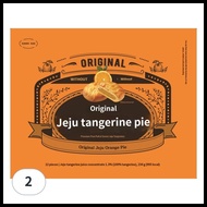 Jeju Tangerine Pastry Pie, 12pcs × 2, 234g (Korean Snack)