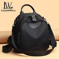 LouisWill Womens Fashion Backpack Simple Bag Waterproof Large Capacity Backpack PU Women Small Backp