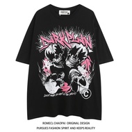 y2k y2k Women's Clothing y2k t-Shirt Punk Style y3k Asian Culture ROMECL Dark Funeral Series