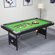 Meja Pool 1.9M pool table Household Indoor Adult  Folding Billiard Table Installation-Free Billiard Table