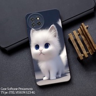HP Casing Latest Itel S23hp - Fashion Cat Case - Case Itel S23hp - Soft Case Itel S23hp - Kesing Ite
