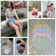 【Ready stock】Thailand Talent Shop Pants High Waist Pants  巨显瘦弹性高腰裤