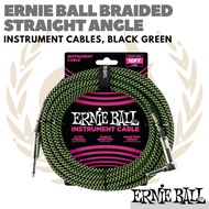 ERNIE BALL BRAIDED Straight Angle Instrument Cable