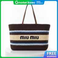 26Ss Raffia-Effect Woven Tote Bag 5Bg228 2Do3 F04Em 962068