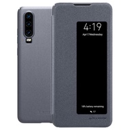 Huawei P30 Nilkin Sparkle Smart Cover Smart Sleep Mobile Flip Case plastic + PU leather
