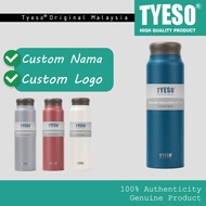 [Custom Nama/Logo] TYESO 800ml Tumbler Muji Japanese Style Vacuum Insulated Botol Air Custom Name Cu