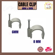 PVC Wire Cable Clip/Wall wire cable clip/Cable U Clip PVC Wire Cable Clip/ Wall wire cable clip U Ca