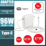 Notebook Charger Cable 29w 61w 87w 96w USB TYPE-C Adapter