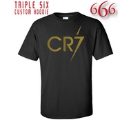 TRIPLESIX - T-Shirt / T-Shirt CR7 - Black Gold