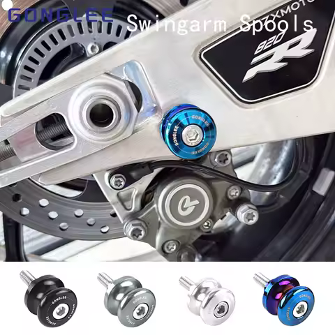 Swingarm Spools Paddock Stand Spools for ZXMOTO 820RR 820R 500RR 500F ZX500RR ZX500F