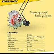 best seller! Alat Tanam Jagung dan Pemupuk Merek Crown 2 fungsi murah