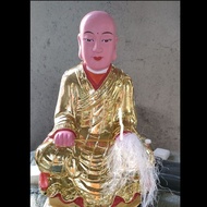 27cm About 21cm High Camphor Wood Wood Carving General Ancestor General Ancestor General Ancestor Ge