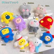 Kpop Idol TREASURE Cute Cartoon Characters TRUZ Minini Plush Toy Kawaii Animal Stuffed Doll Backpack Pendant