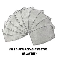 PM 2.5 Replaceable Mask filters suitable for Handmade Face Mask