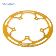 [Shamjina] Folding road bike chainring protection 130mm 52T for MTB bicycle chainring