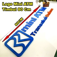 Custom Embossed Mini ATM Logo
