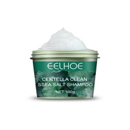 Eelhoe Centella Asiatica Sea Salt Shampoo Sea Salt Cleaning Anti-Itching Moisturizing Shampoo Paste 