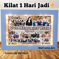 Farewell frame Farewell gift/ Farewell gift/ Farewell gift