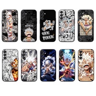 Samsung F06 F16 F56 M06 M16 M56 5G S25 PRO Ultra edge 5G Luffy.D Soft black TPU phone case