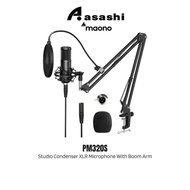 Maono AU-PM320S Studio Condenser XLR Microphone With Boom Arm