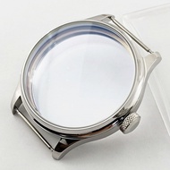 Erwetg goutent 44mm sier vỏ thép Fit ETA 6497/6498 Seagull st3600/3620 Đồng hồ chạy bằng dao động Ph