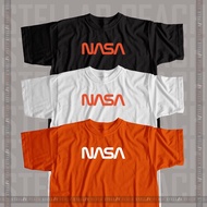 NASA [ORANGE] Customize Print Cotton T Shirt Unisex