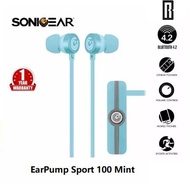 SonicGear Earpump Sport 100/Sport 200/Sport 300 Super Bass- Bluetooth Earphones For Smartphones