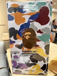 A Bathing Ape (BAPE) 28th Anniversary BE@RBRICK BAPE CAMO #1 400%