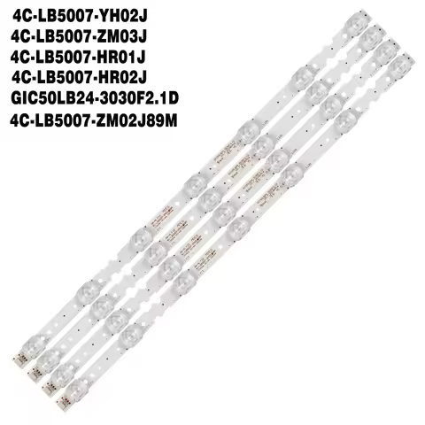 Led backlight 4C-LB5007-ZM02J89M 50HR330M07A0 V1 YHF-4C-LB5007 YH02J-YH04J-ZM For Thomson 50UD6676 5