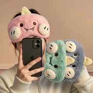 eye mask eye mask for sleeping Plush Cute Monster Love Eye Mask Couple Office Nap Shading Cute Carto